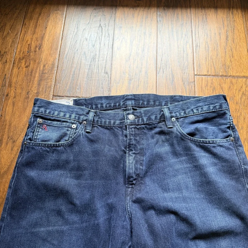 Polo Ralph Lauren Jeans Mens 38x30 Blue Slim Straight Denim Authentic Dungarees